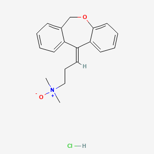 molecular formula C19H22ClNO2 B15292143 Doxepin N-Oxide Hydrochloride 