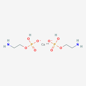 molecular formula C4H14CaN2O8P2 B1529215 Calcium bis(2-aminoethylhydrogenphosphat) CAS No. 18672-70-3