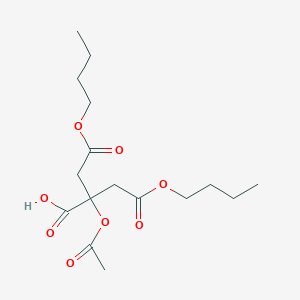molecular formula C16H26O8 B15292188 1,3-Dibutyl acetylcitrate 