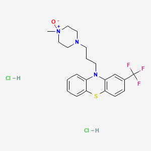 molecular formula C21H26Cl2F3N3OS B15292292 Trifluoperazine N4-Oxide Dihydrochloride 