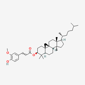 molecular formula C40H60O4 B15292333 Oryzanol Impurity 1 CAS No. 20972-10-5