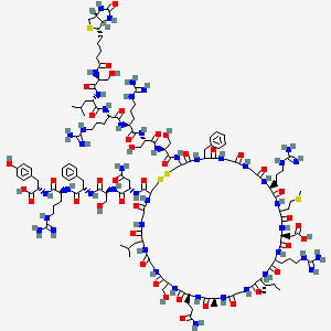 molecular formula C137H217N47O41S4 B15292400 Atrial Natriuretic Peptide (1-28), human, porcine, Biotin-labeled 