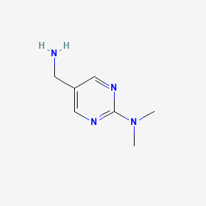 5-(Aminomethyl)-N,N-dimethylpyrimidin-2-amine