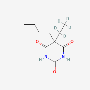 molecular formula C10H16N2O3 B15292491 Butobarbital-d5 