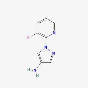 1-(3-fluoropyridin-2-yl)-1H-pyrazol-4-amine
