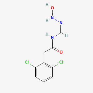molecular formula C9H9Cl2N3O2 B15292518 N-Hydroxy Guanfacine 