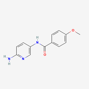 N-(6-aminopyridin-3-yl)-4-methoxybenzamide