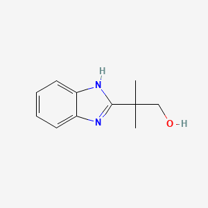 2-(1H-1,3-benzodiazol-2-yl)-2-methylpropan-1-ol