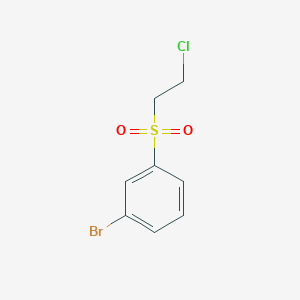 1-Bromo-3-(2-chloroethanesulfonyl)benzene