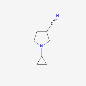 1-Cyclopropylpyrrolidine-3-carbonitrile