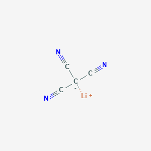molecular formula C4LiN3 B15292974 Lithium tricyanomethanide 