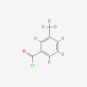 molecular formula C8H7ClO B15292999 m-Toluoyl-d7 Chloride 