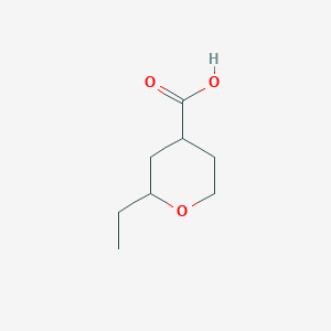 2-Ethyloxane-4-carboxylic acid