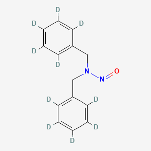 molecular formula C14H14N2O B15293092 N-Nitrosodibenzylamine-d10 