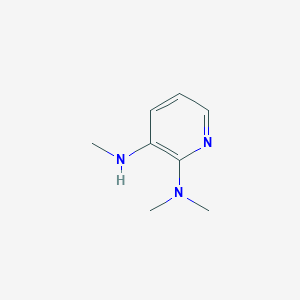 molecular formula C8H13N3 B1529318 2-N,2-N,3-N-trimethylpyridine-2,3-diamine CAS No. 1341333-91-2