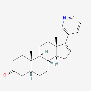 molecular formula C24H31NO B15293246 3-keto-5Beta-Abiraterone 