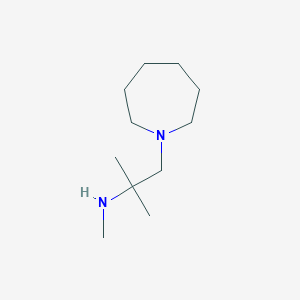 [1-(Azepan-1-yl)-2-methylpropan-2-yl](methyl)amine