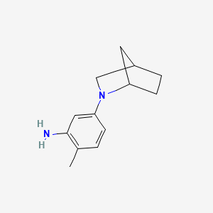 5-{2-Azabicyclo[2.2.1]heptan-2-yl}-2-methylaniline