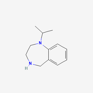 1-(propan-2-yl)-2,3,4,5-tetrahydro-1H-1,4-benzodiazepine