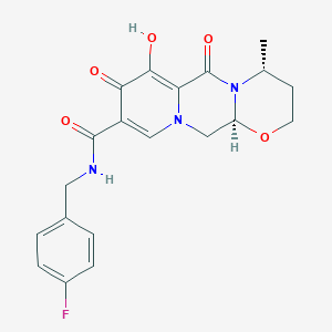 molecular formula C20H20FN3O5 B15293611 Defluoro dolutegravir CAS No. 1863916-88-4