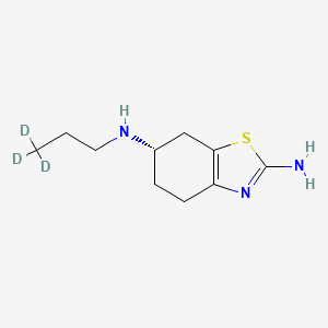 molecular formula C10H17N3S B15293813 (S)-Pramipexole-d3, Dihydrochloride 