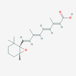 molecular formula C20H28O3 B15293828 (5S,6R)-5,6-Epoxytretinoin 