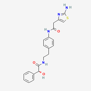 molecular formula C21H22N4O3S B15293874 2-OxoMirabegron 
