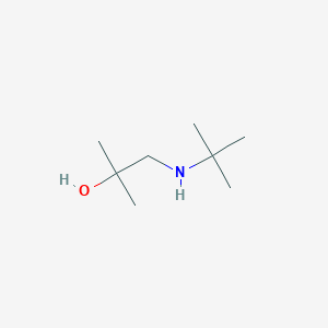 molecular formula C8H19NO B15293977 1-[(1,1-Dimethylethyl)amino]-2-methyl-2-propanol 