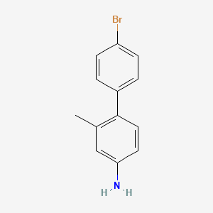 B1529409 4-(4-Bromophenyl)-3-methylaniline CAS No. 1342565-88-1