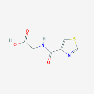 2-(1,3-Thiazol-4-ylformamido)acetic acid