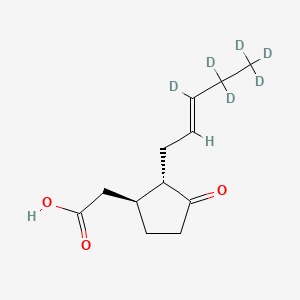 molecular formula C12H18O3 B15294205 rac-Jasmonic Acid-d6 