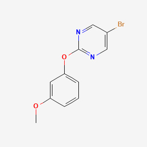 5-Bromo-2-(3-methoxyphenoxy)pyrimidine
