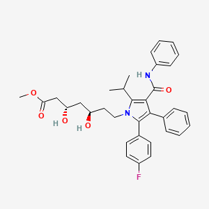 molecular formula C34H37FN2O5 B15294336 (3S,5R)-Atorvastatin Methyl Ester 