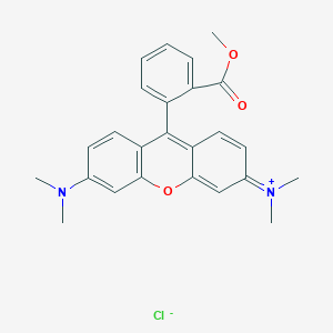 molecular formula C25H25ClN2O3 B15294362 TMRM Chloride 