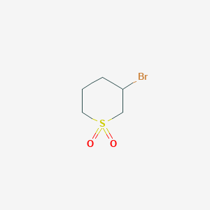 molecular formula C5H9BrO2S B1529442 3-Bromotetrahydro-2H-thiopyran 1,1-dioxide CAS No. 38690-81-2