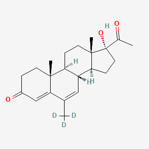 molecular formula C22H30O3 B15294461 Megestrol-d3 