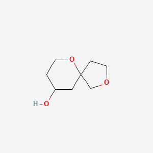 molecular formula C8H14O3 B1529457 2,6-Dioxaspiro[4.5]decan-9-ol CAS No. 1342244-16-9