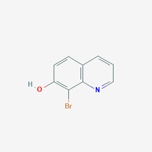 molecular formula C9H6BrNO B1529465 8-Bromo-7-quinolinol CAS No. 90224-71-8