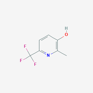 molecular formula C7H6F3NO B1529467 2-Methyl-6-(trifluoromethyl)pyridin-3-OL CAS No. 1256791-52-2
