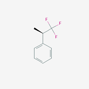 molecular formula C9H9F3 B1529469 [(2R)-1,1,1-trifluoropropan-2-yl]benzene CAS No. 1212732-22-3