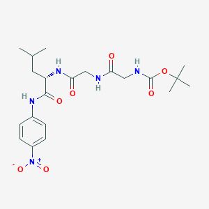 molecular formula C21H31N5O7 B1529476 Boc-Gly-Gly-Leu-pNA CAS No. 98210-71-0