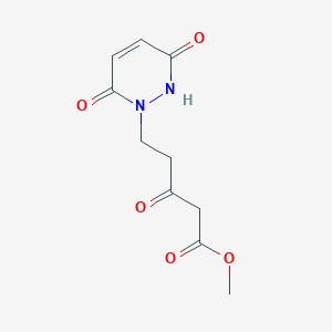 Methyl 5-(3-hydroxy-6-oxopyridazin-1(6H)-yl)-3-oxopentanoate