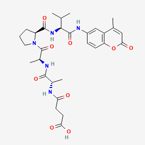 molecular formula C30H39N5O9 B15295071 Suc-ala-ala-pro-val-amc 