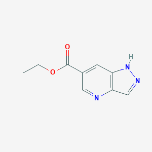 molecular formula C9H9N3O2 B1529513 1H-吡唑并[4,3-B]吡啶-6-羧酸乙酯 CAS No. 1383735-30-5