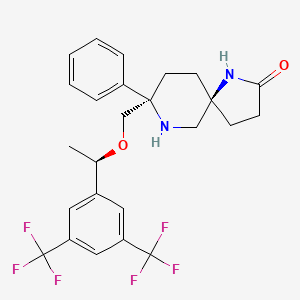 molecular formula C25H26F6N2O2 B15295299 Rolapitant (1R,2R,3S)-Isomer 