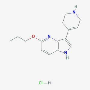 molecular formula C15H20ClN3O B152953 盐酸 CP 94253 CAS No. 131084-35-0