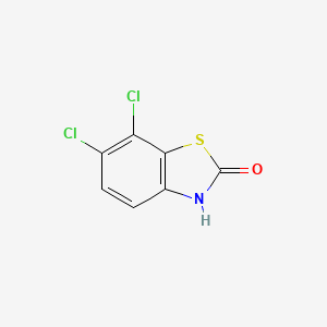 molecular formula C7H3Cl2NOS B15295357 6,7-Dichloro-2(3H)-benzothiazolone 