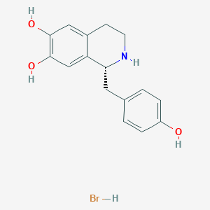 molecular formula C16H18BrNO3 B15295781 (R)-(+)-Higenamine Hydrobromide 