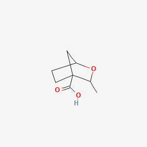 molecular formula C8H12O3 B15295884 3-Methyl-2-oxabicyclo[2.2.1]heptane-4-carboxylic acid 