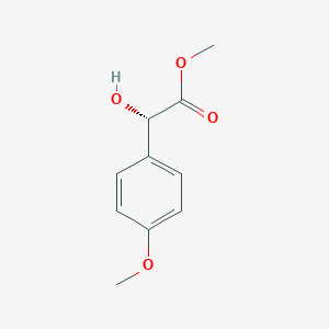 molecular formula C10H12O4 B15295934 methyl(2S)-2-hydroxy-2-(4-methoxyphenyl)acetate 